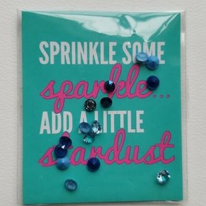 Origami Owl sea-scape blue stardust